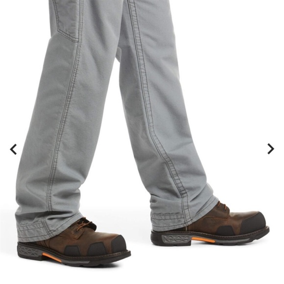 Ariat FR M4 Low Rise Boot Grey Pants Sz 31x30 - Picture 6 of 14